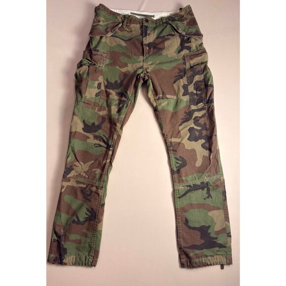 Polo Ralph Lauren Slim Fit Camo Cargo Pants — 33/32 - Picture 3 of 16